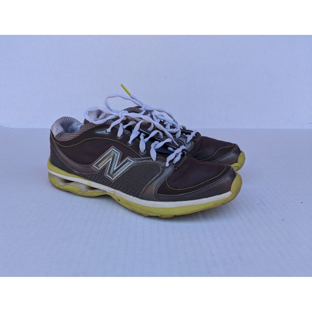 New Balance 812 WX812GL Women's Sz 9M Gray  Yellow Training Sneakers
